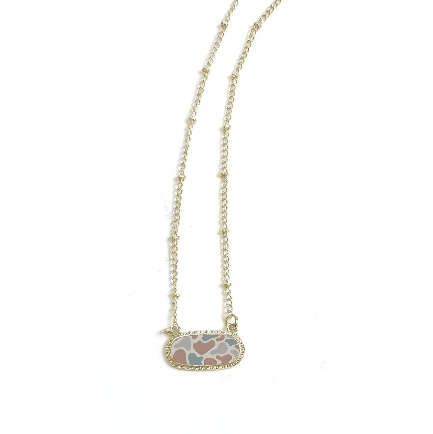 Camo Necklace