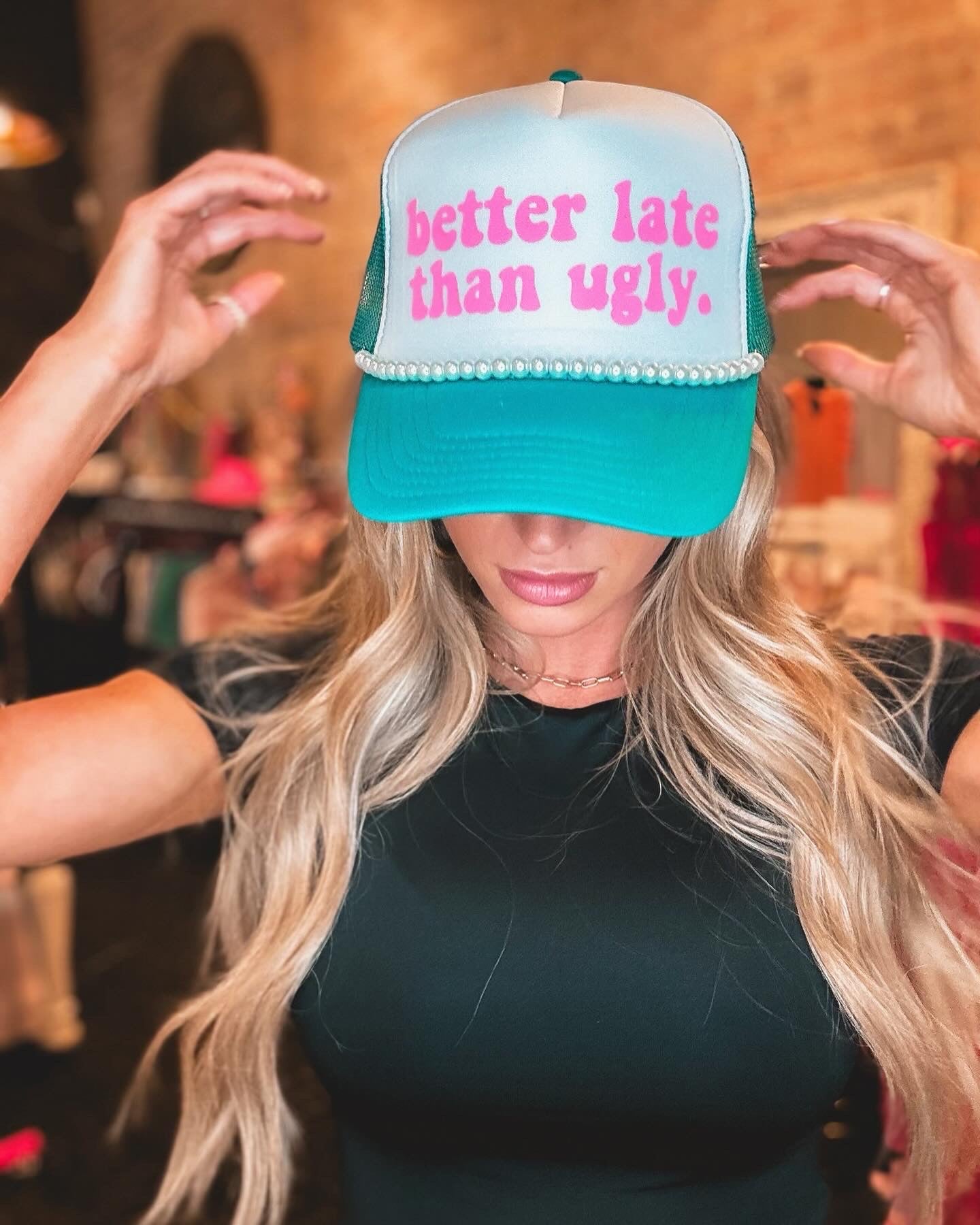 Foam Trucker Hats With Pazazz