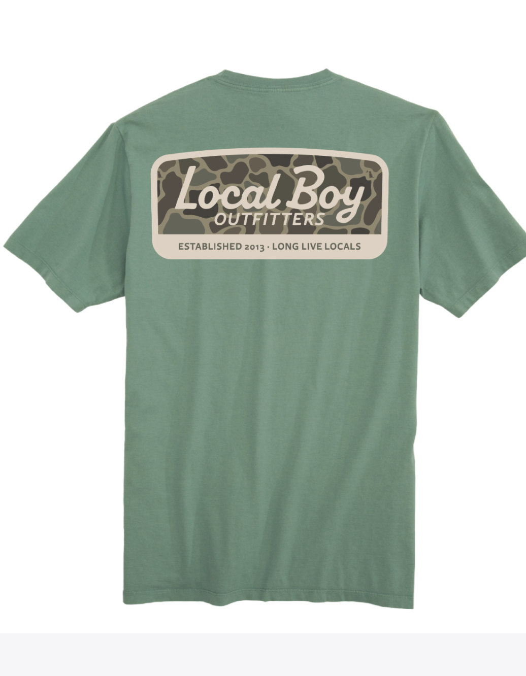 Toddler Brush Camo Mark SS Tee