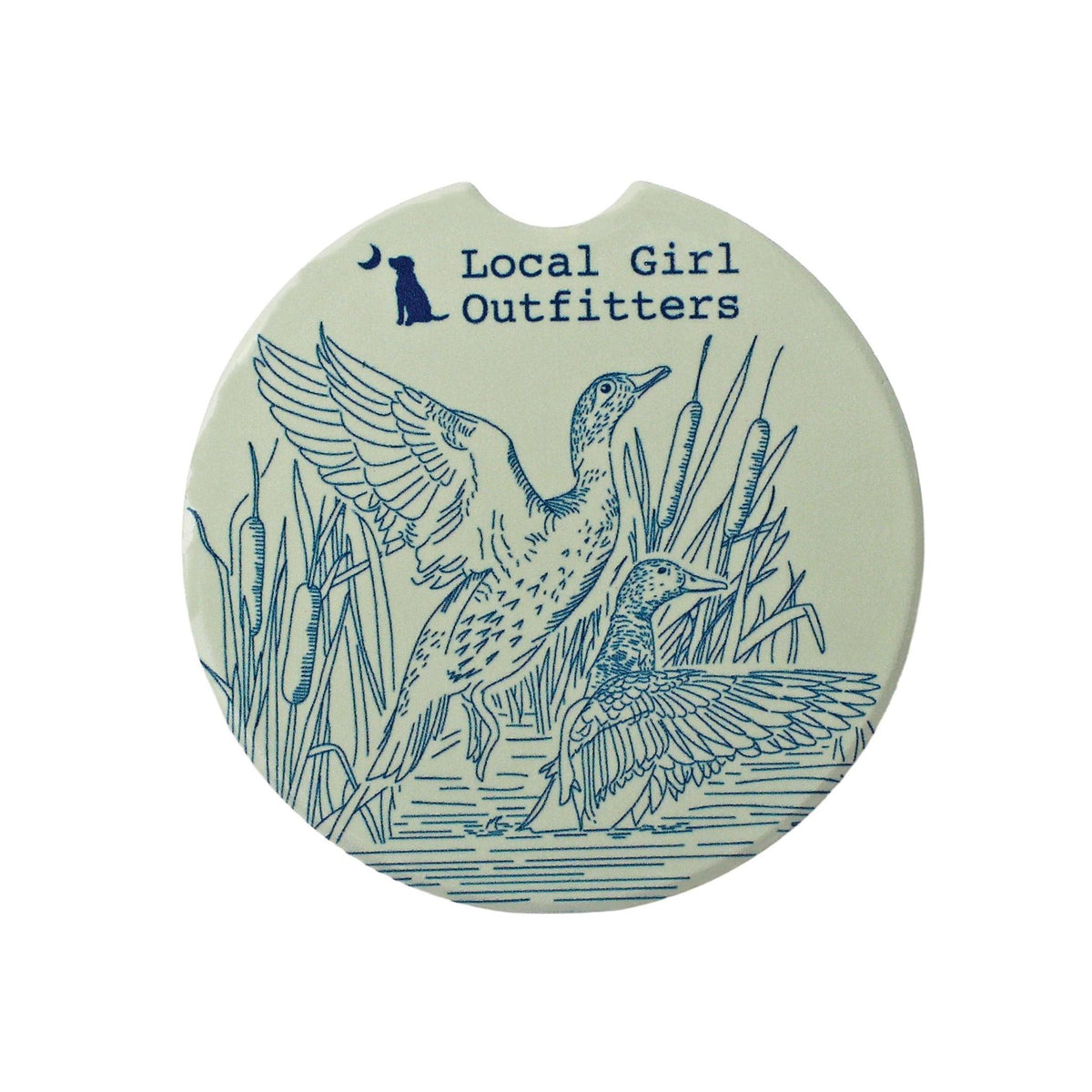 LG Landscape Lines Car Coaster