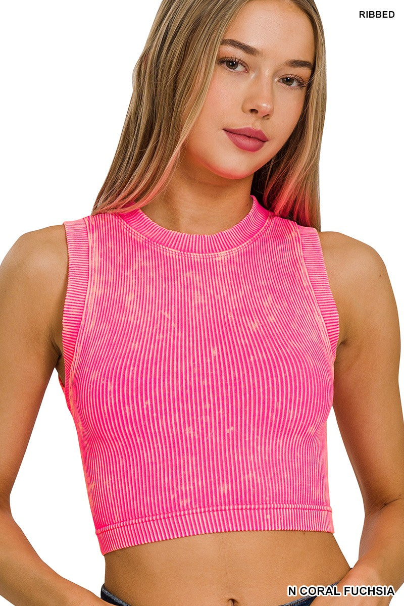 Simple Start Ribbed Crop Top