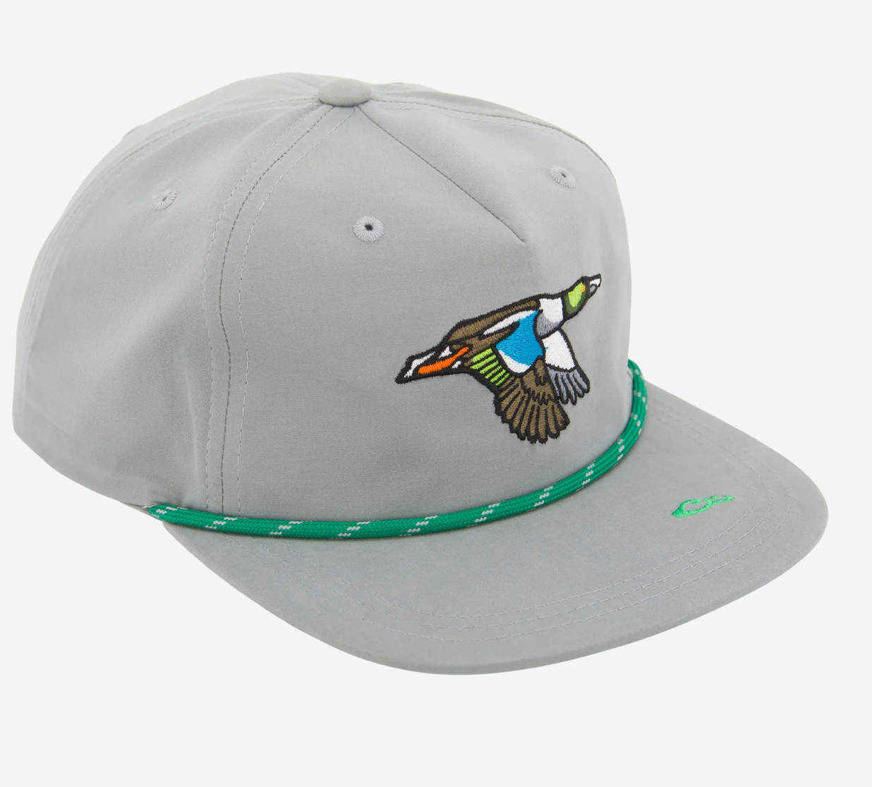 Drake Duck Rope Cap Monument Grey