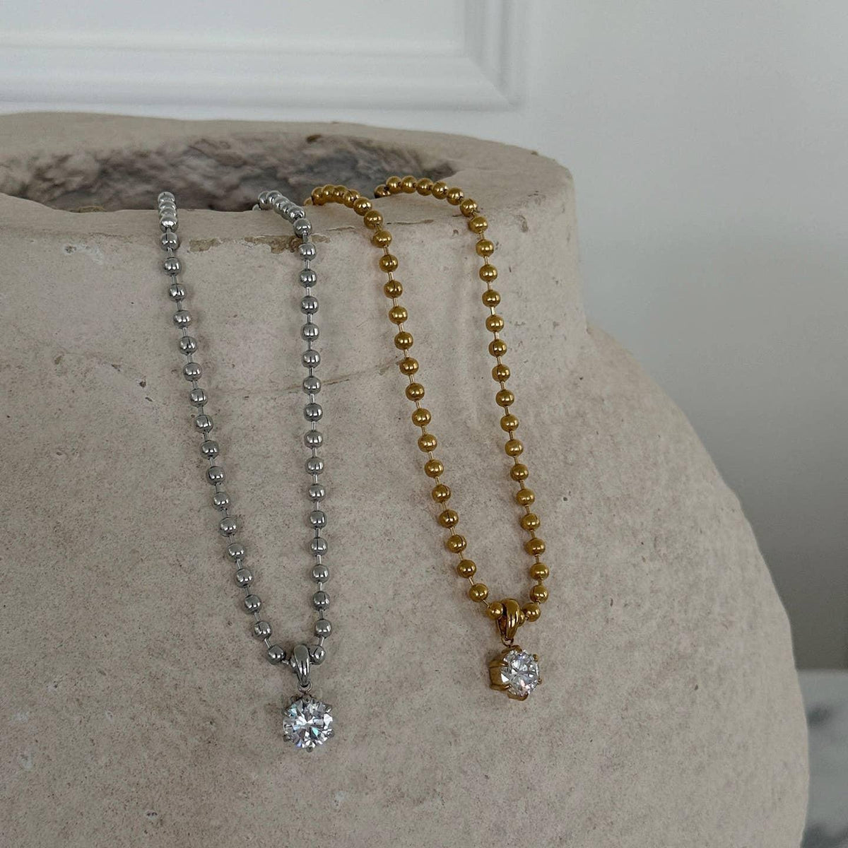 Camilla Necklace - Silver