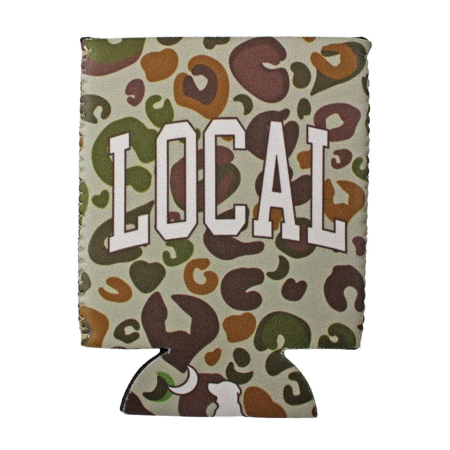 Local Vintage Cheetah Koozie