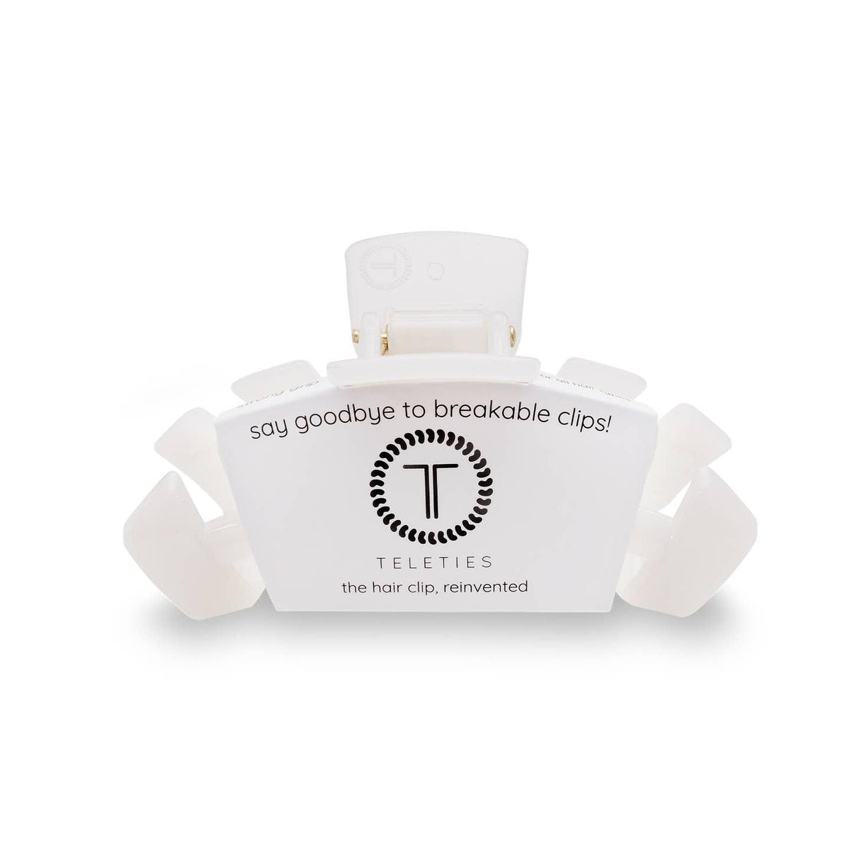 Classic Hair Clip | Small | Coconut White
