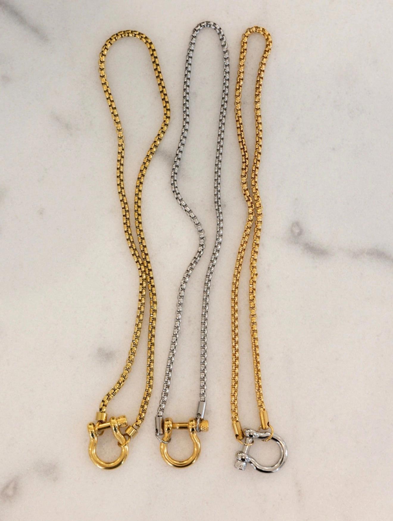 Locket Necklace Gold