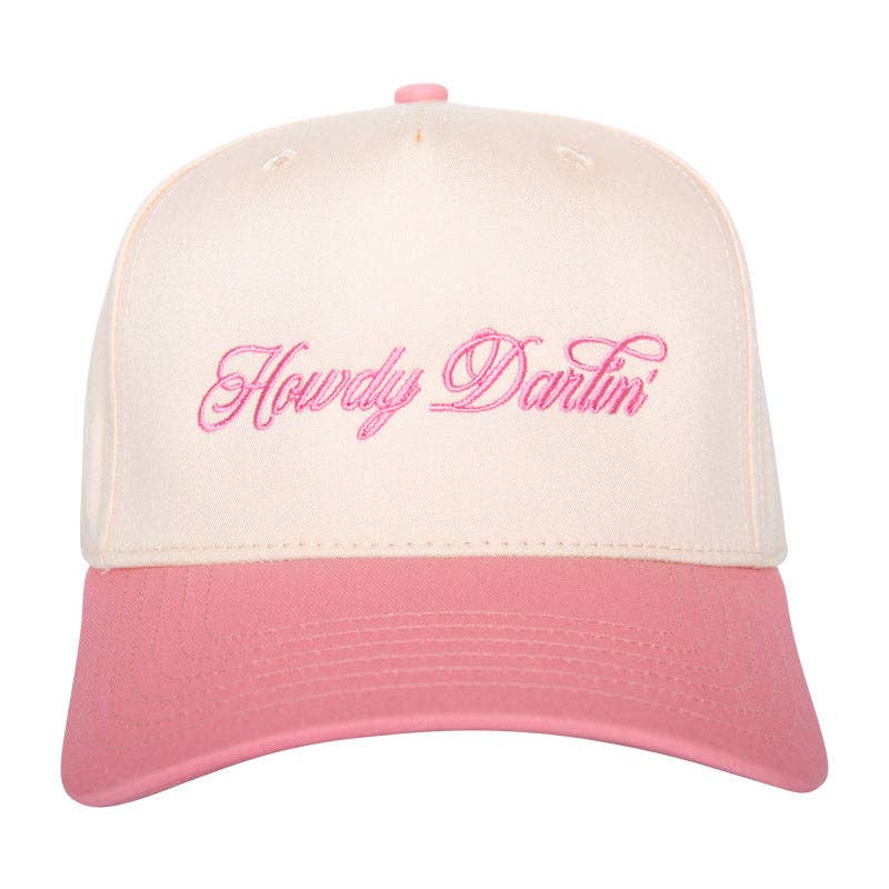Howdy Darlin' Two-Toned Trucker Hat