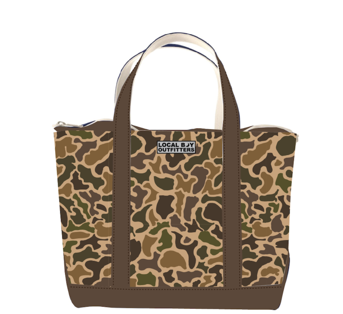 Printed Beach Tote Localfladge Vintage