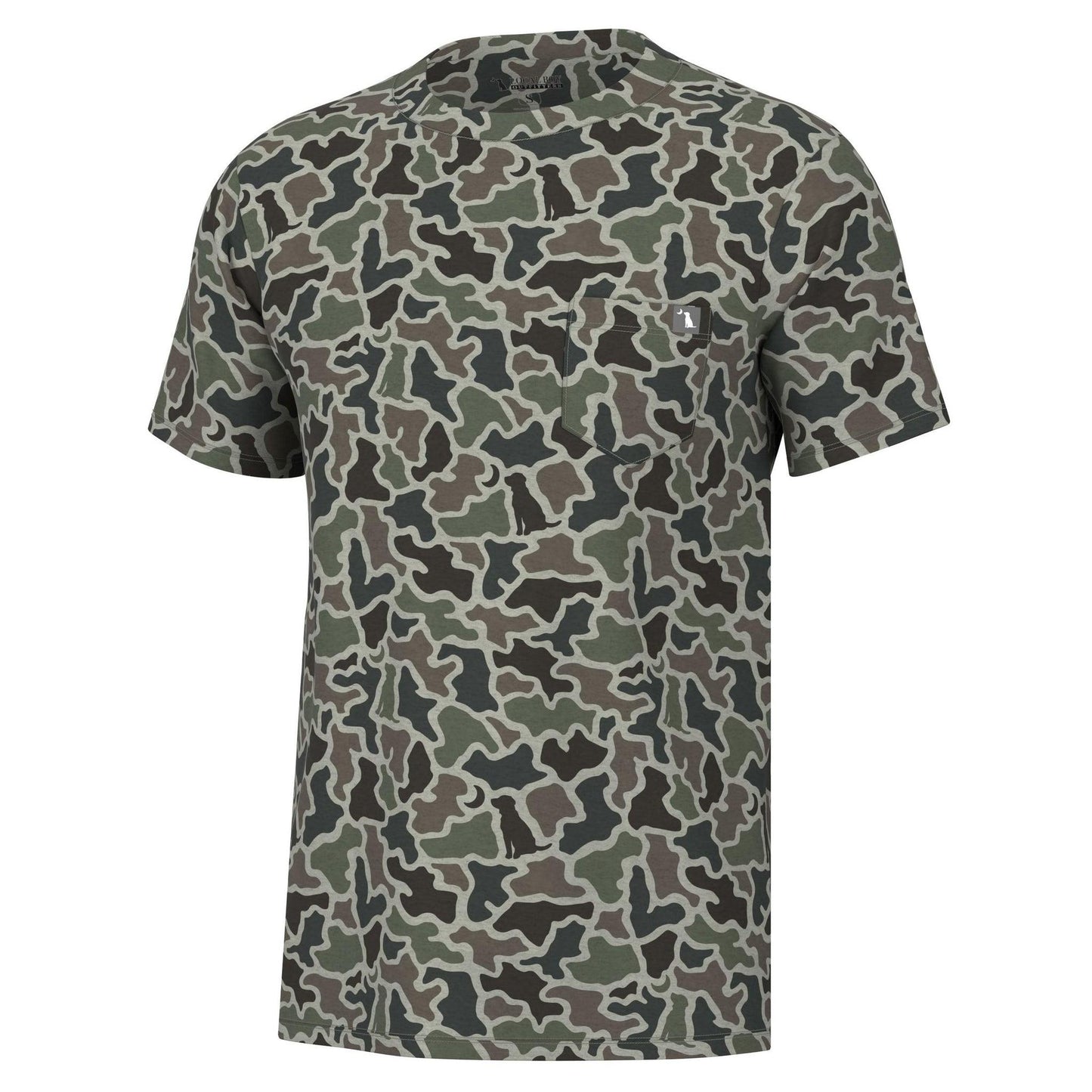 S/S Heather Blend Crew - Dog & Moon