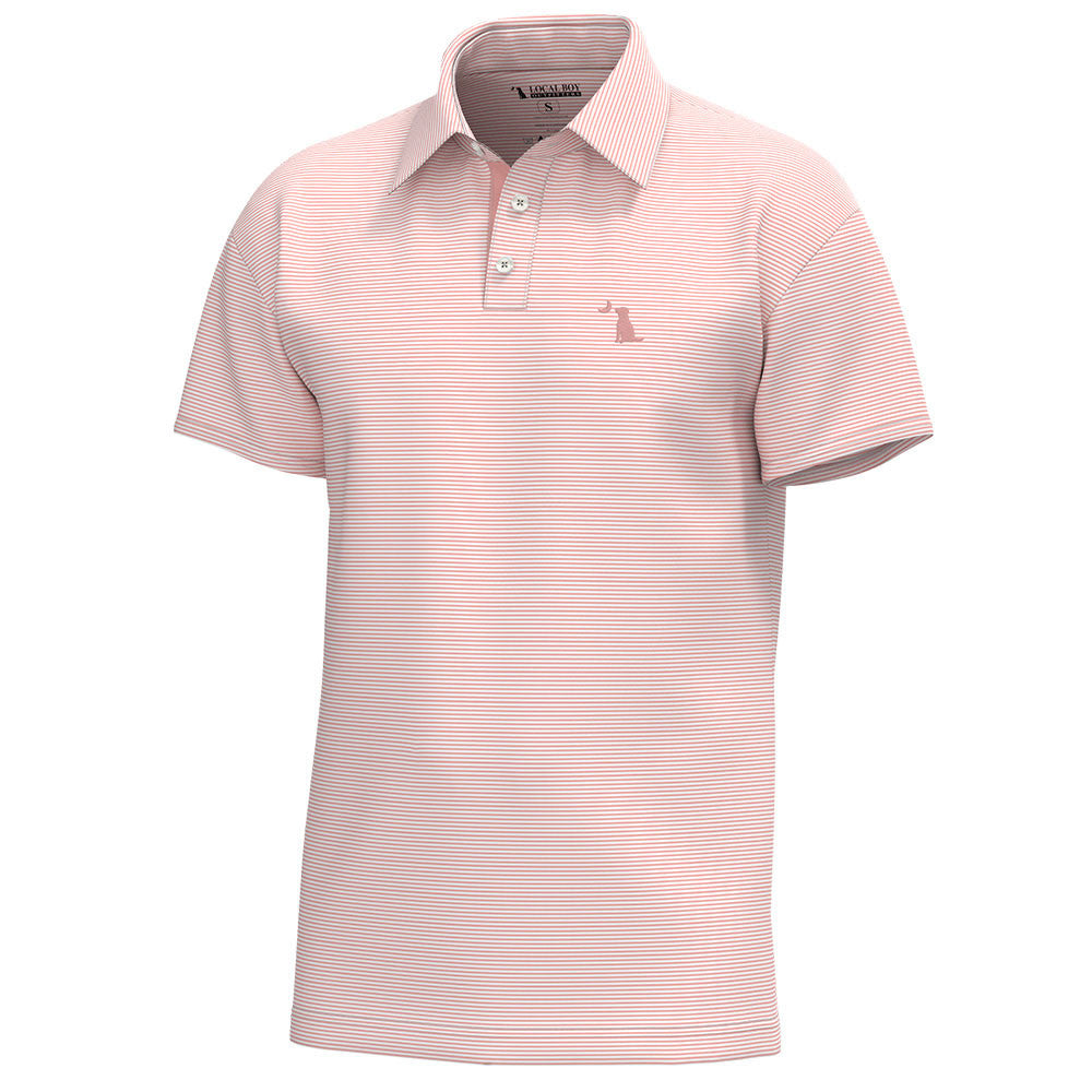 Youth Palms Polo Sorbet/White