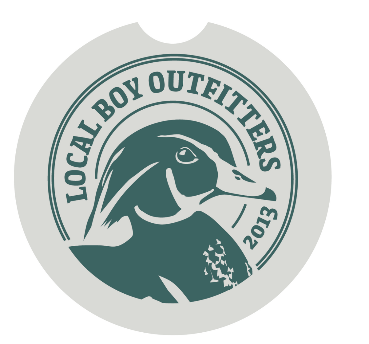 Wood Circle Car Coaster