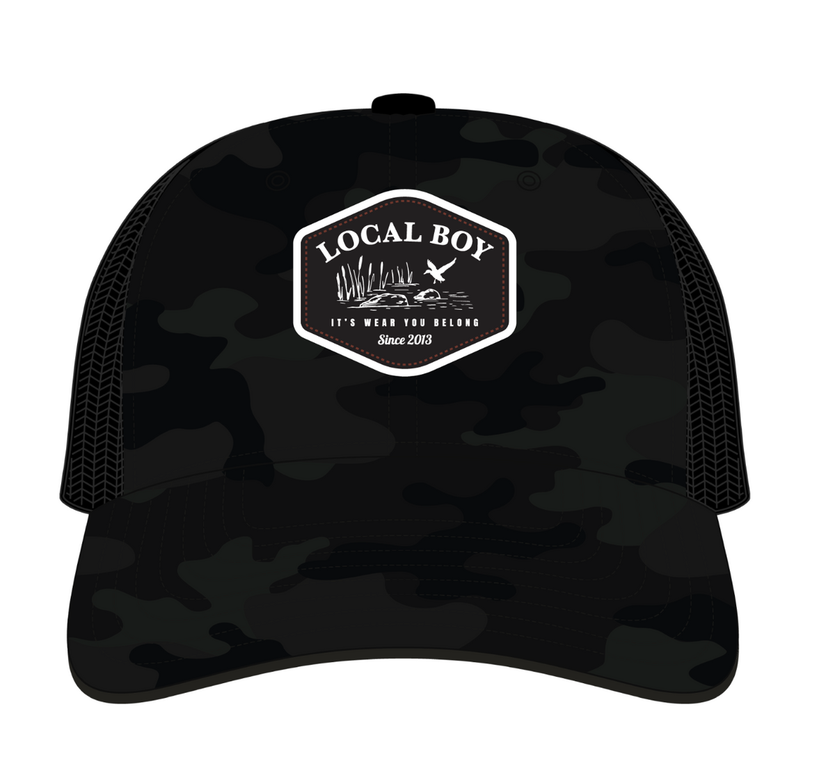 Marsh Drop Trucker Hat - Multicamo