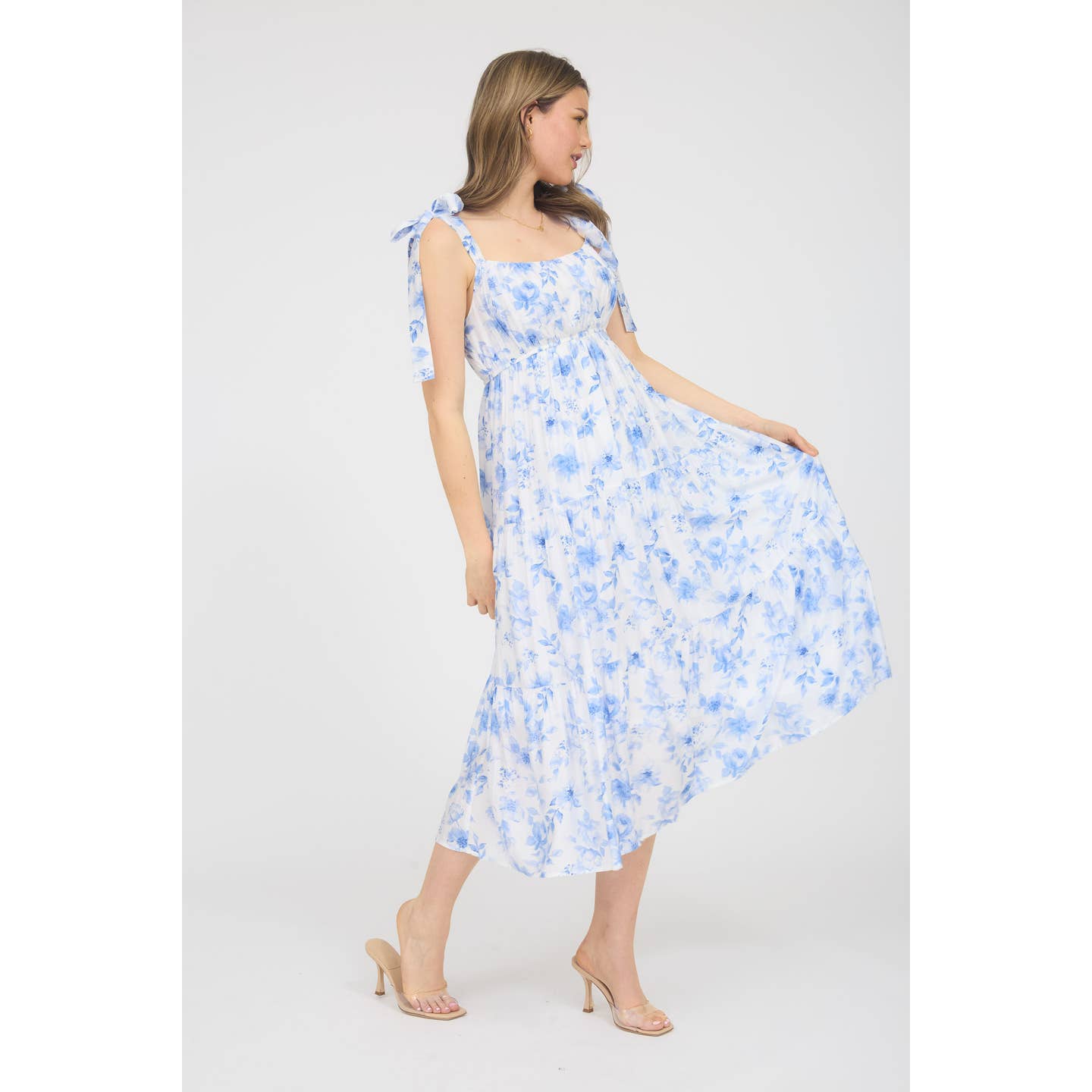 Blue Sky Midi Dress