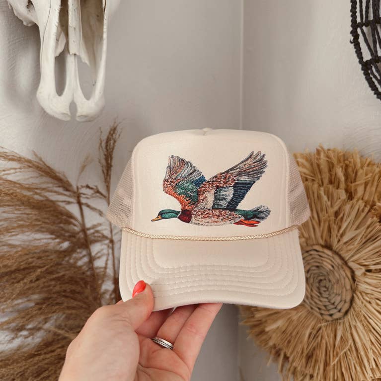 Bedazzled Duck Trucker