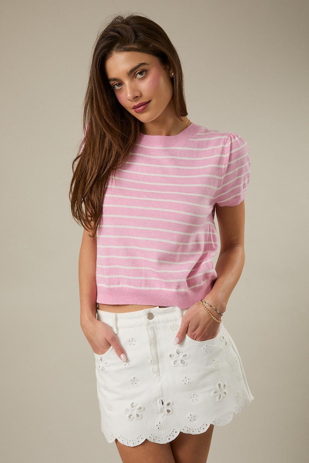 Spring Striped Sweater
