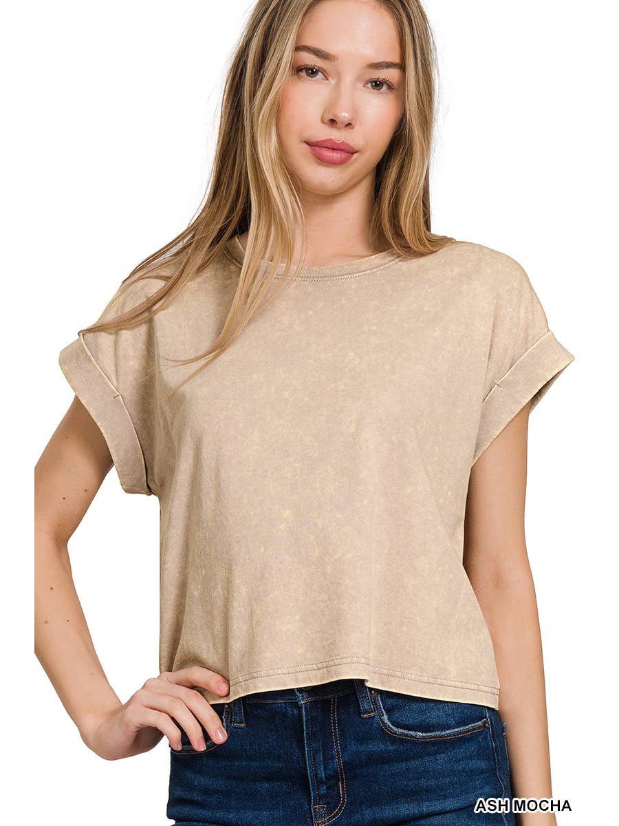 Washed Cotton Top