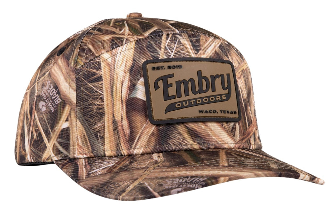 Shawdow Grass Blades 6 Panel Hat