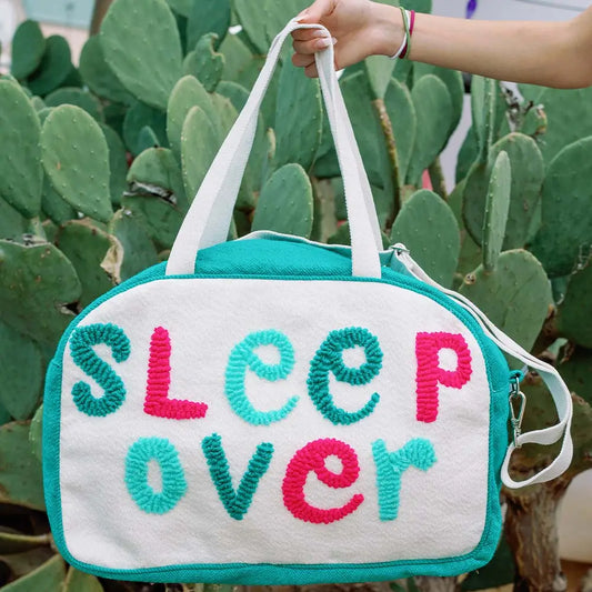 Sleepover Canvas Weekender Bag