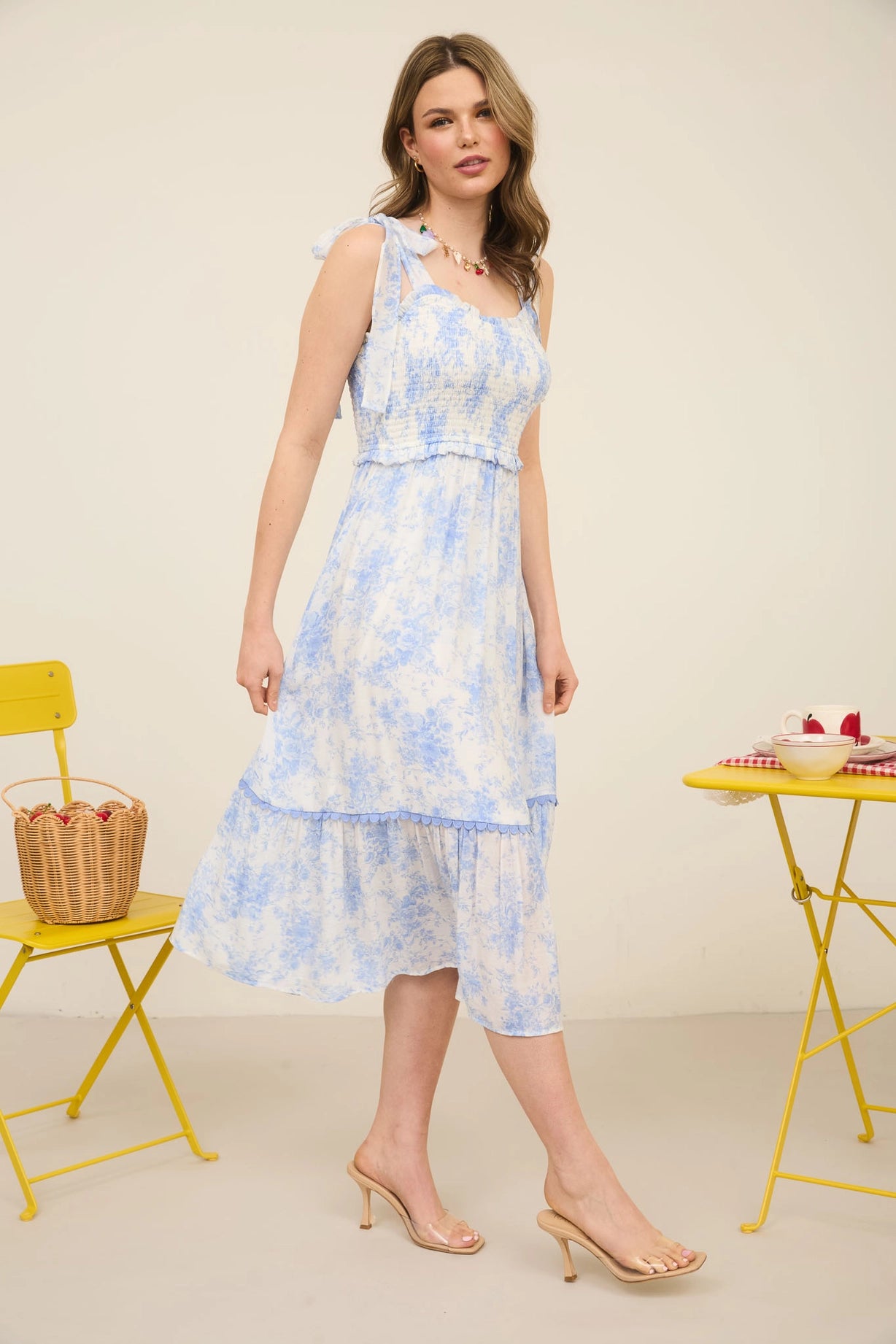 Floral Moment Midi Dress