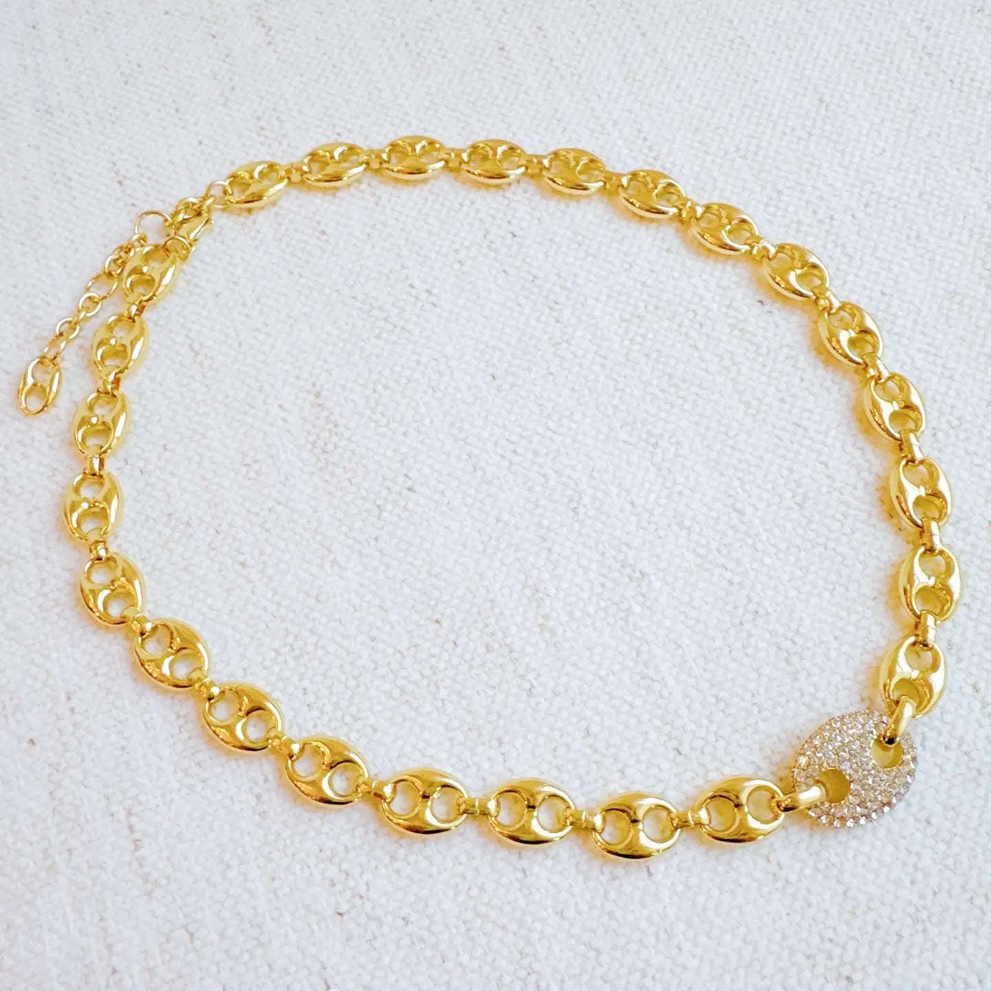 Classic Horse Bit Linked Necklace