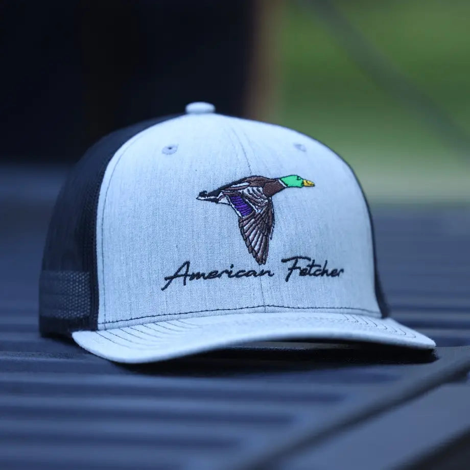 Heather Grey and Black Mallard