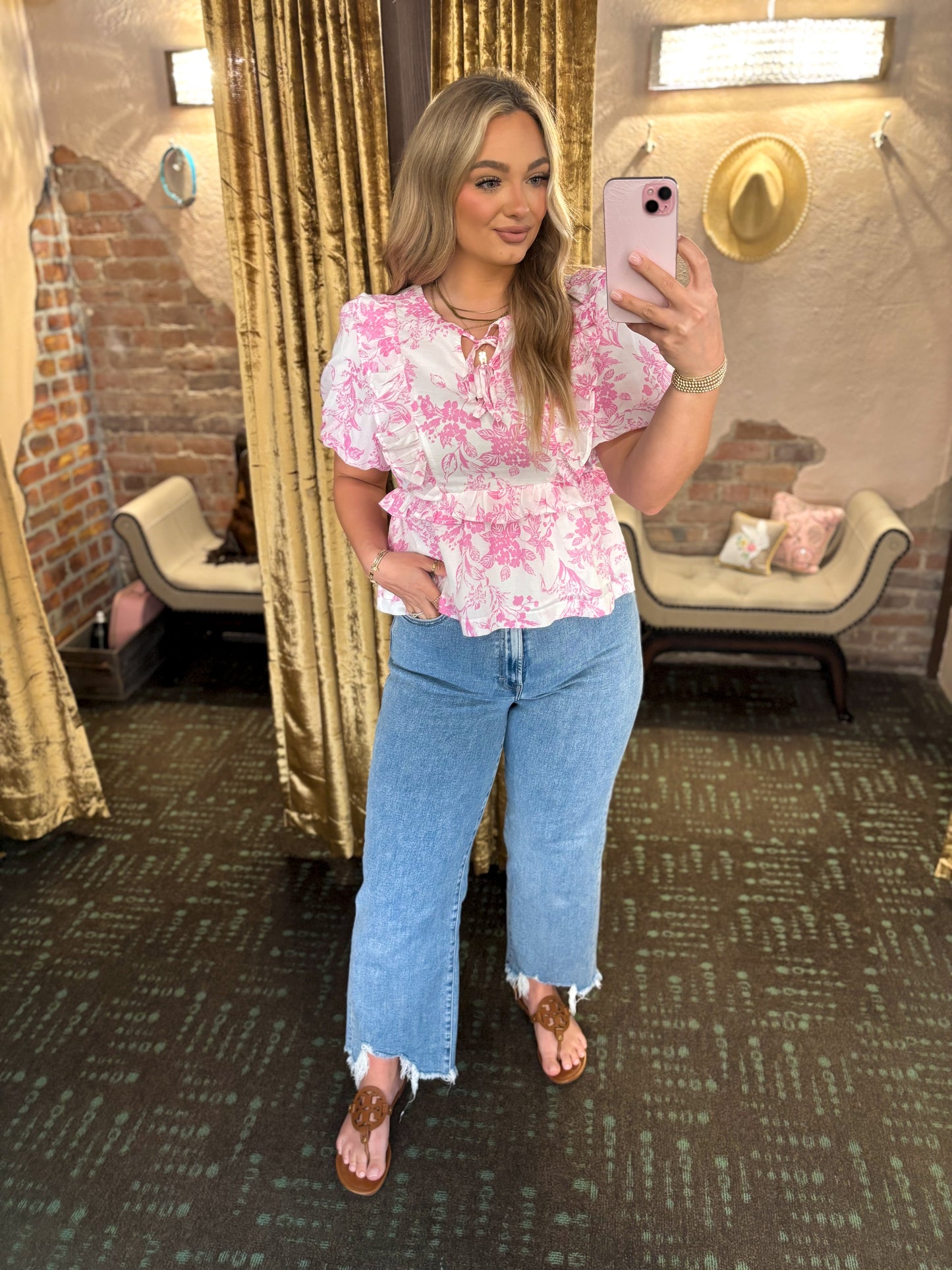 Spring Flowers Blouse