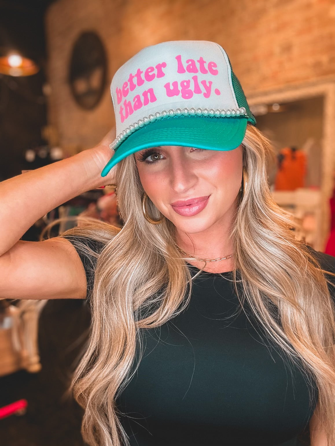 Foam Trucker Hats With Pazazz
