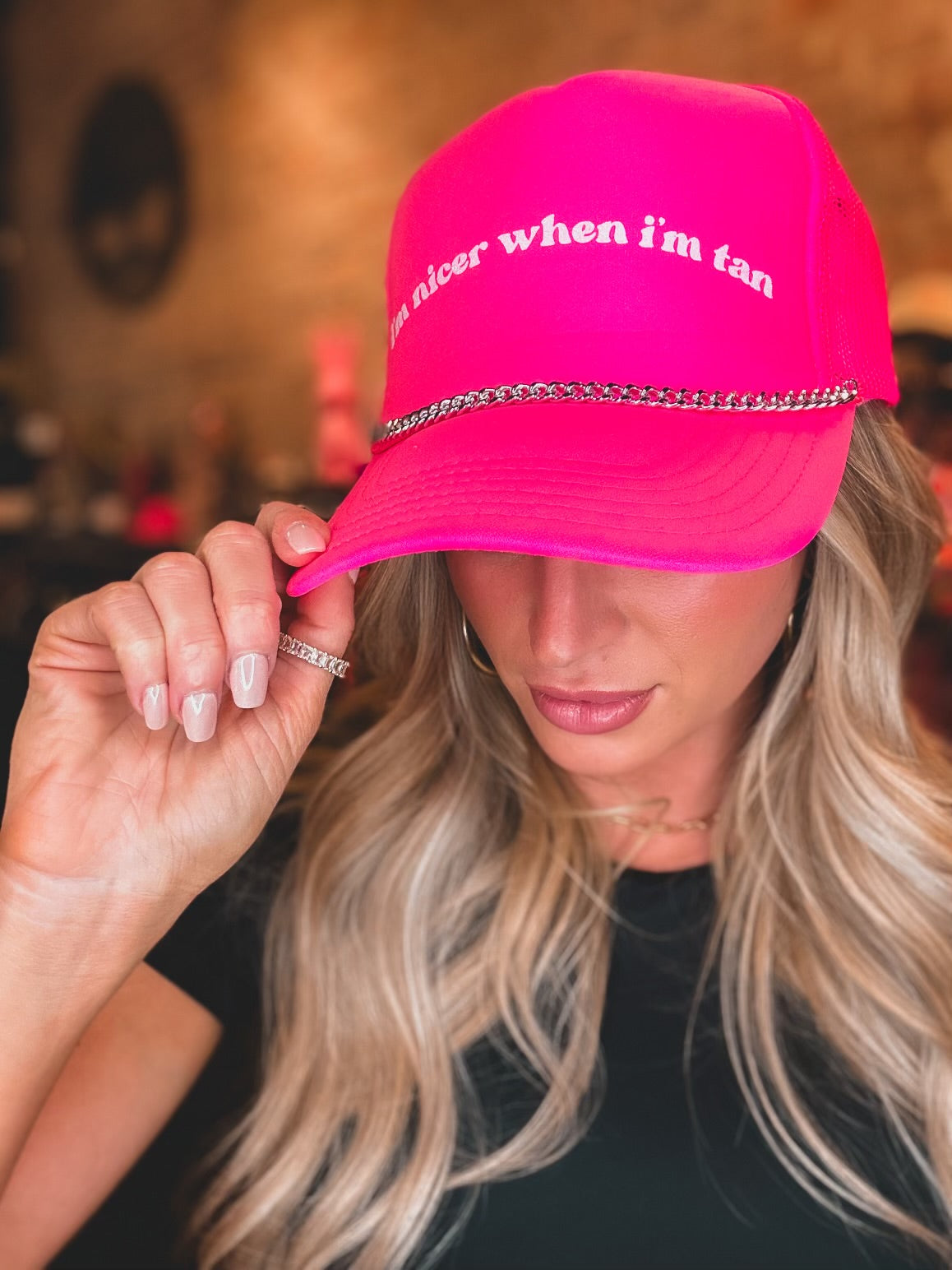 Foam Trucker Hats With Pazazz