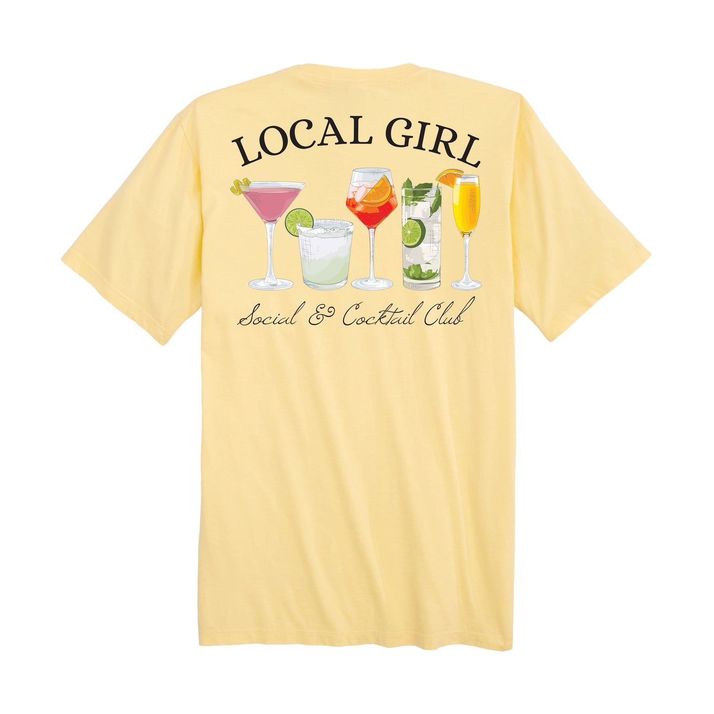 LGO Social & Cocktail Club SS Tee