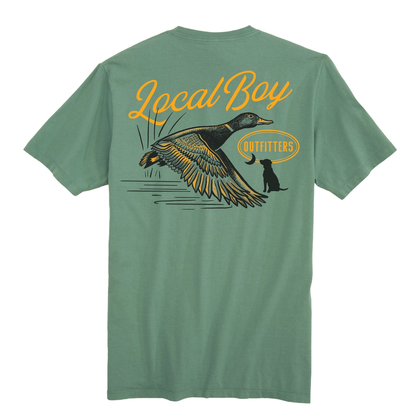 Moonlit Mallard SS Tee Light Green