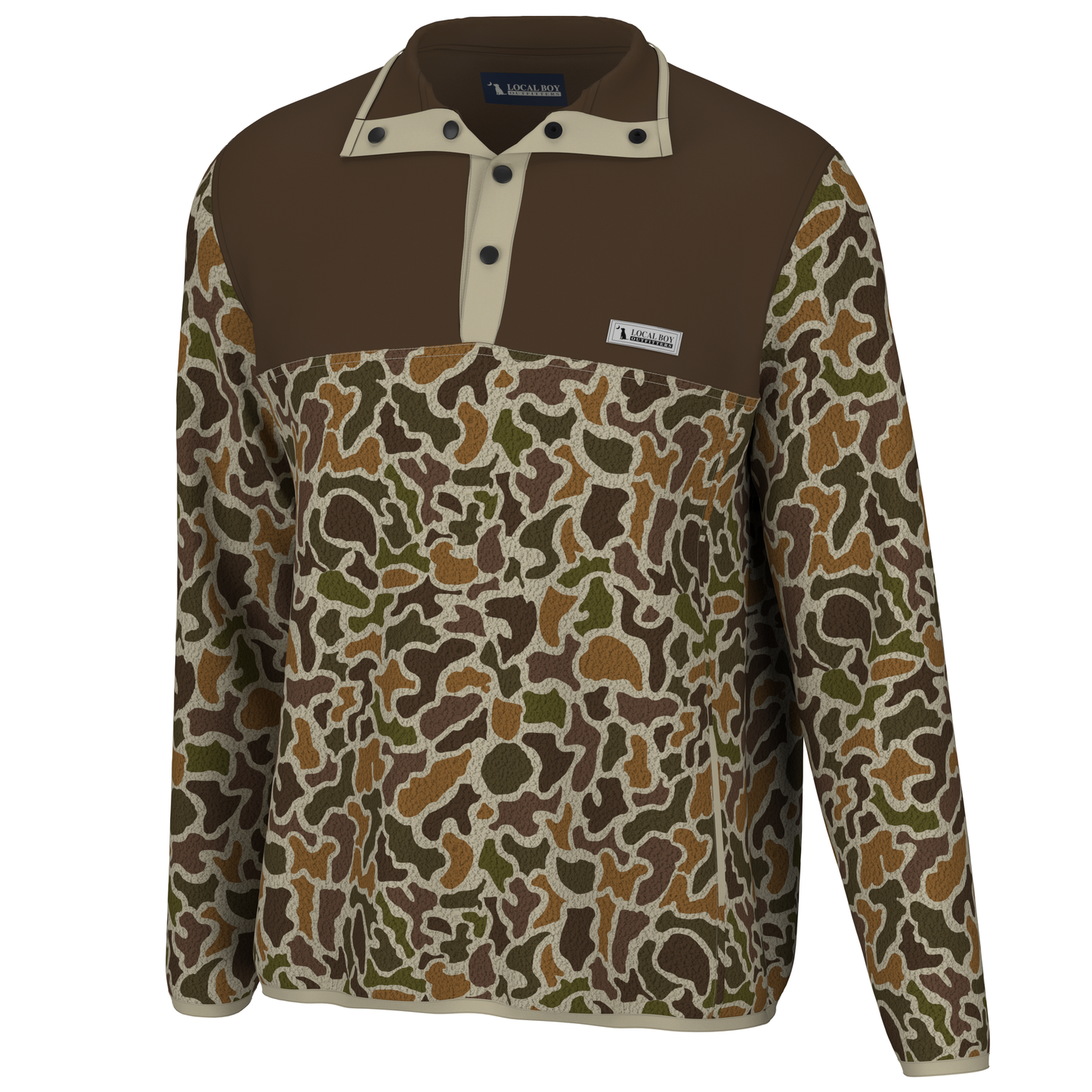 Youth Two Tone Quarter Snap Localfladge Vintage