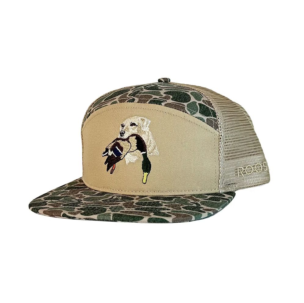 Roost Camo 7 Panel Lab W/ Duck