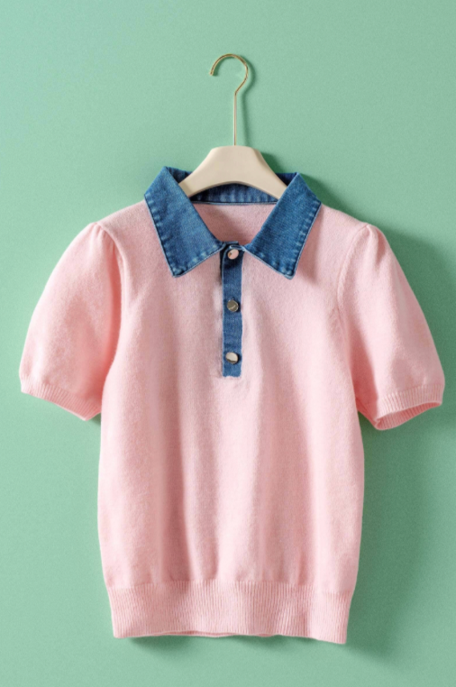 Park Avenue Denim Sweater