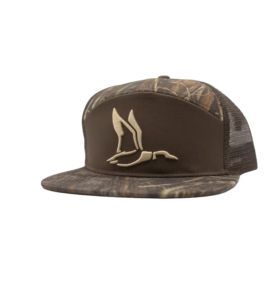 Roost 7 Panel 3D Puff Sawblade Hat