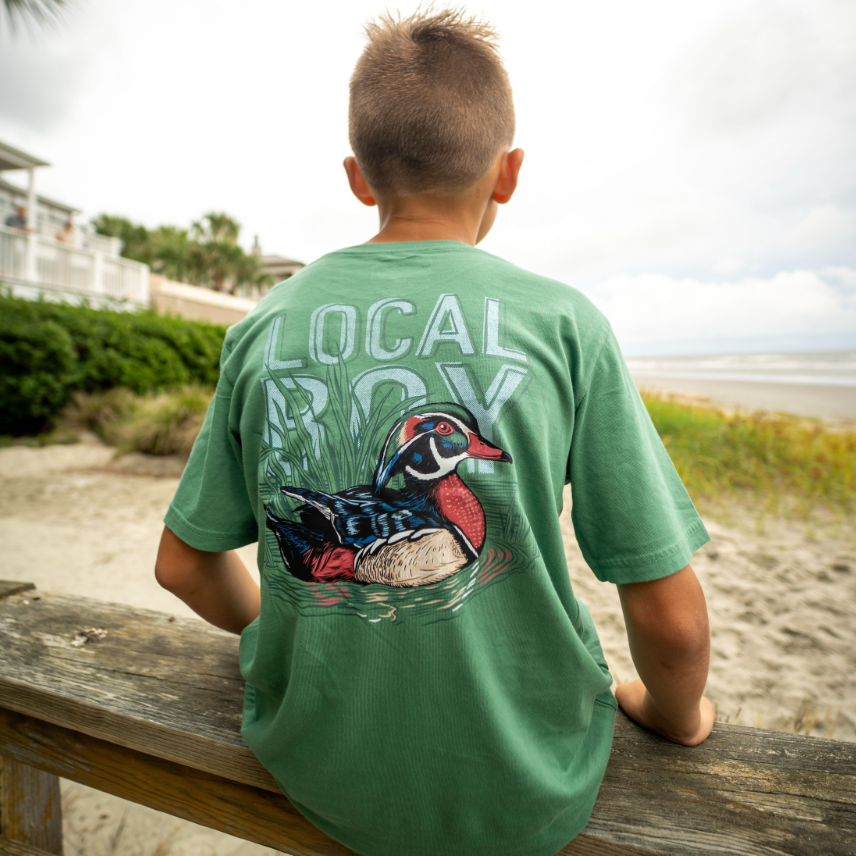 Youth Wood Duck SS Tee