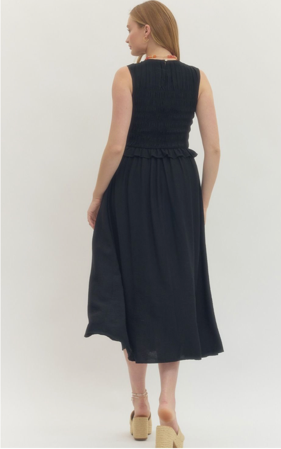 Sunshine Dress In Black