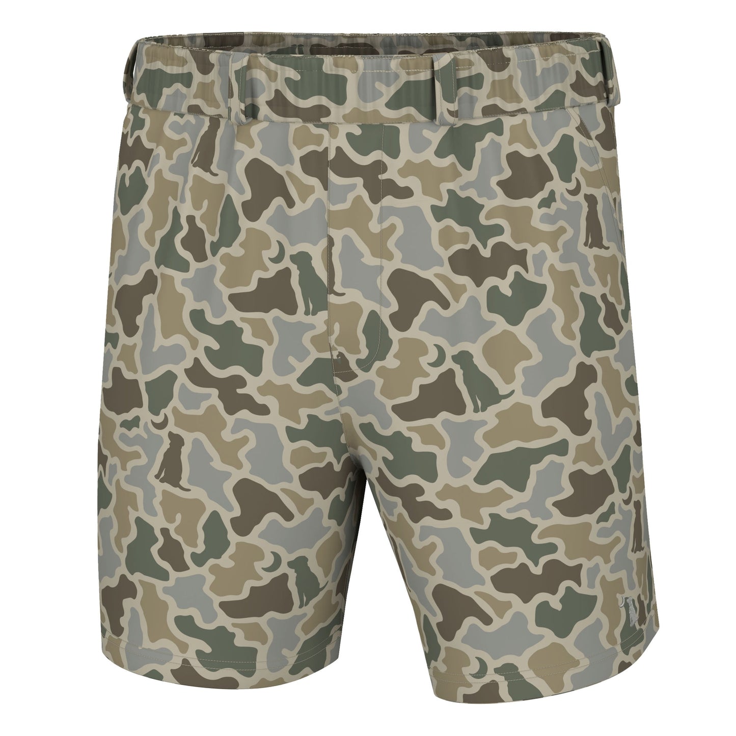 Local Boy Volley Shorts Sand Dog & Moon