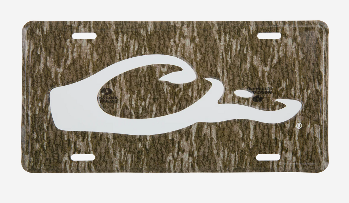 Drake Head License Plate - Bottomland