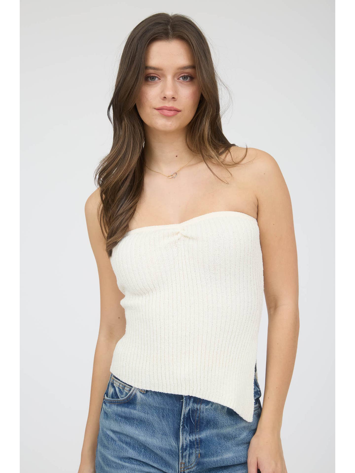 Asymmetrical Sweater Top