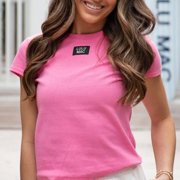 LULU Mac Baby Doll Top SS Top Bubblegum