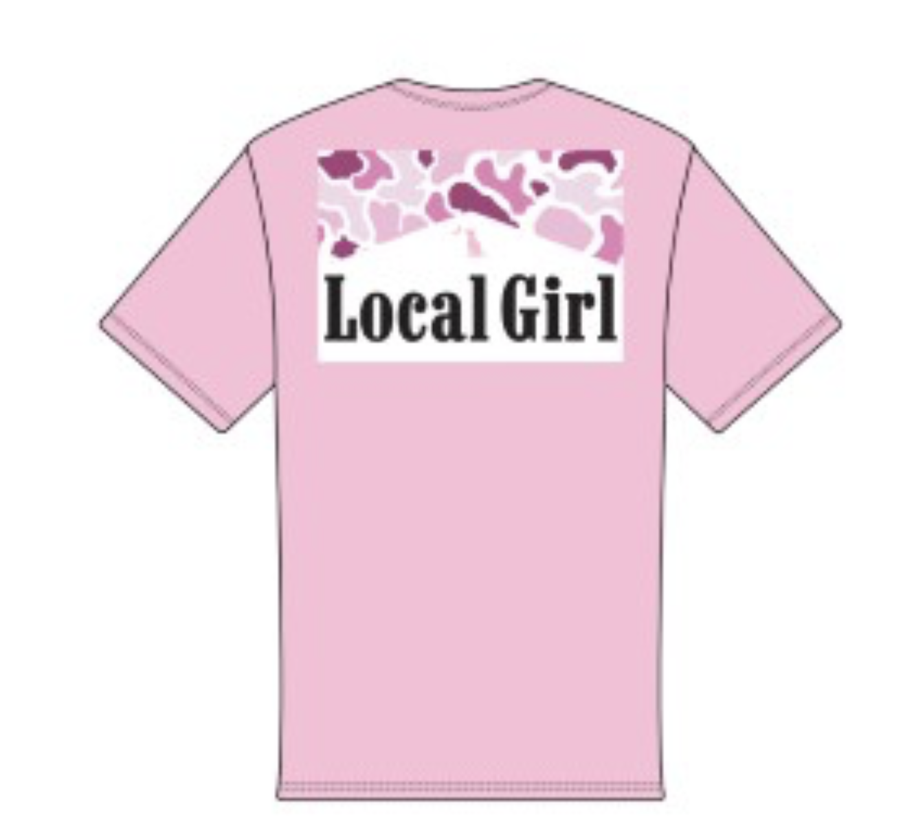 LG Smoked Pink Localflage SS Tee