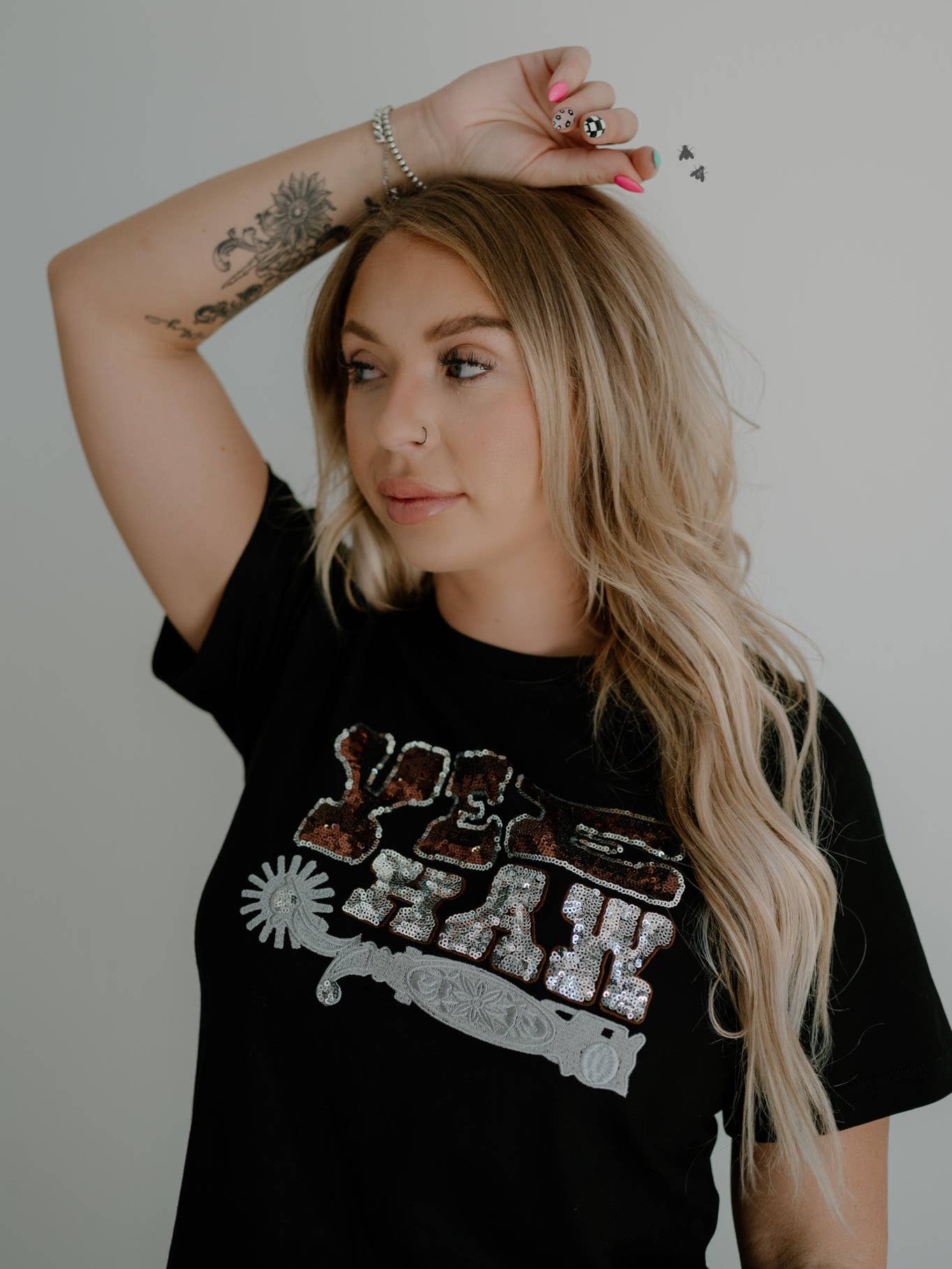 Spur Me Silvers Tee