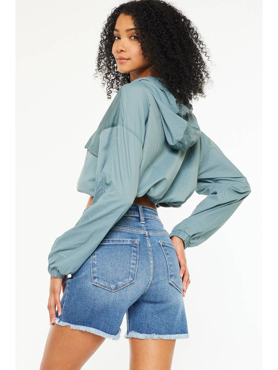 HIgh Rise Rose Shorts