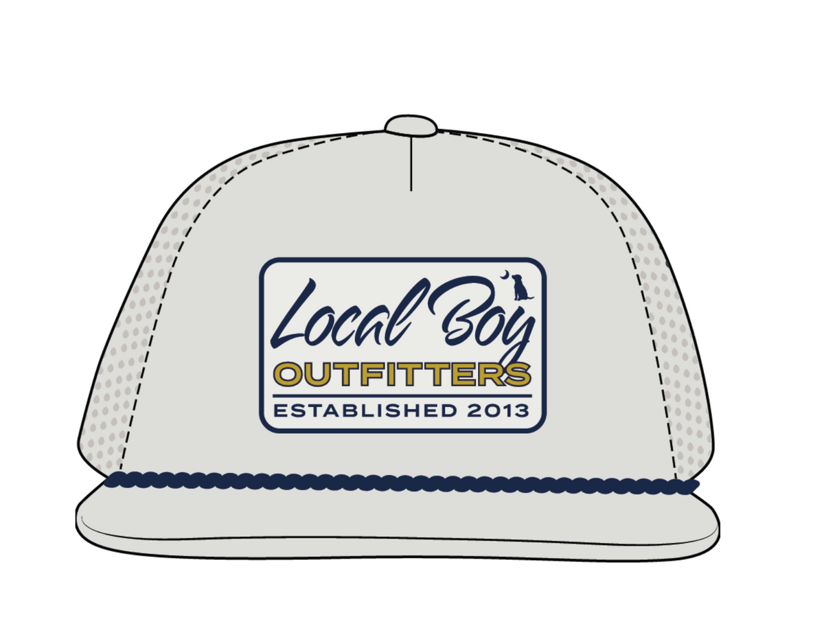 Timeless Peforated Low - Profile Rope Hat STONE
