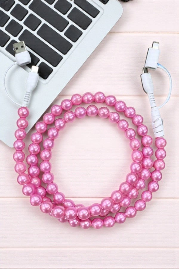 Beaded Cord Charger