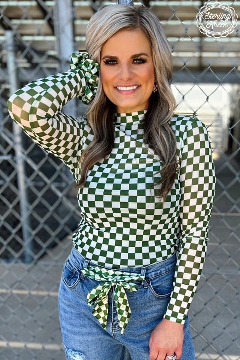 Pep Rally Mesh Top