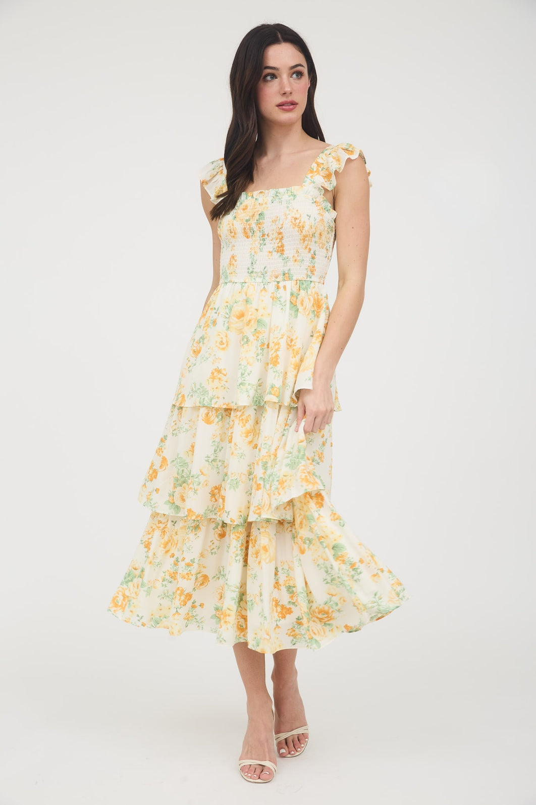 Time Flys Midi Dress
