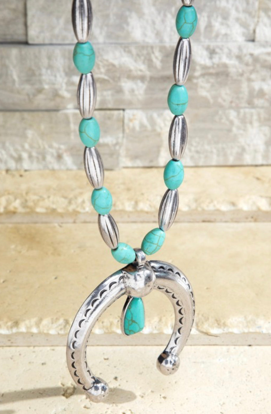 squash bottom necklace