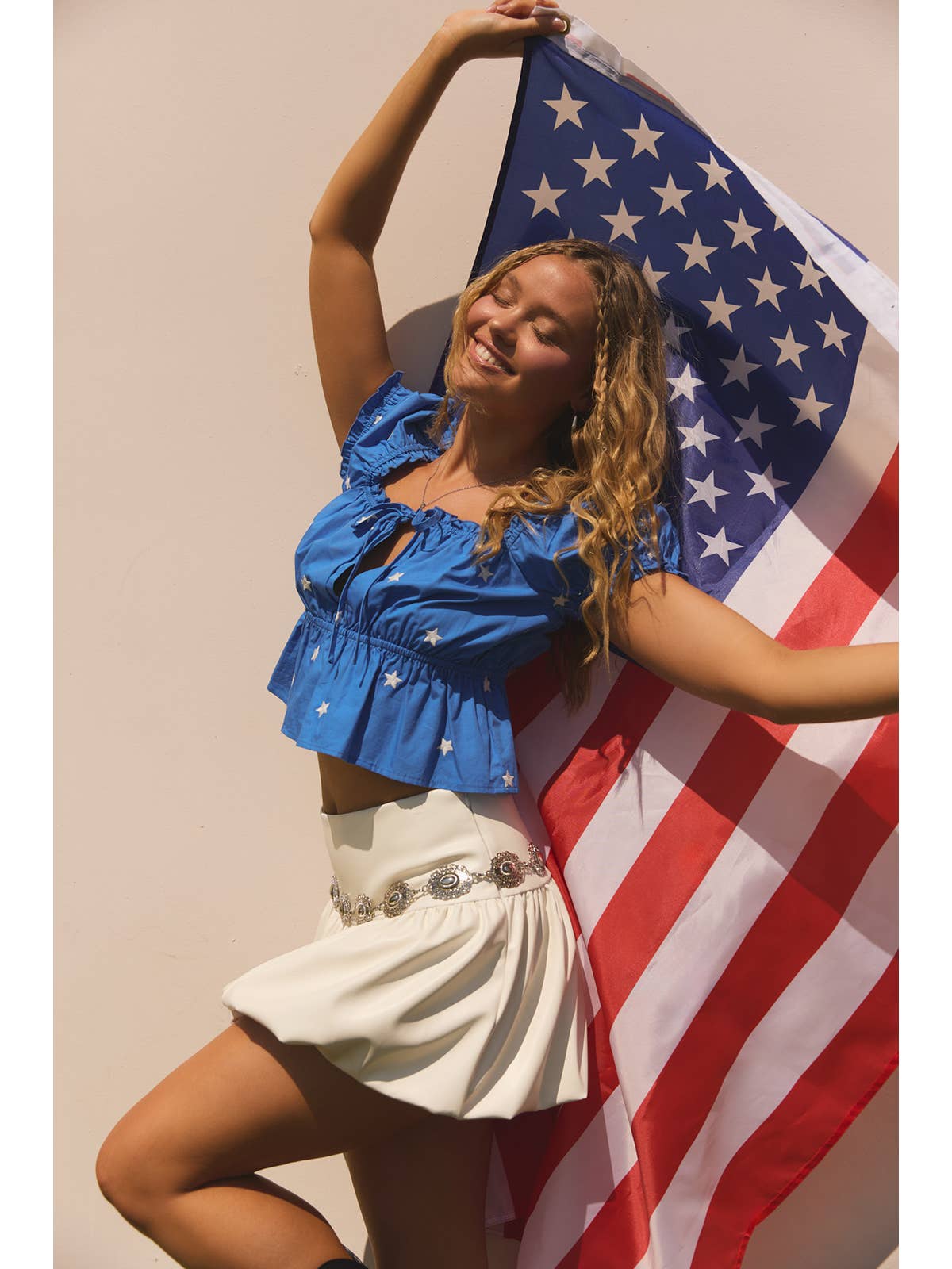 Star Spangeled Blouse