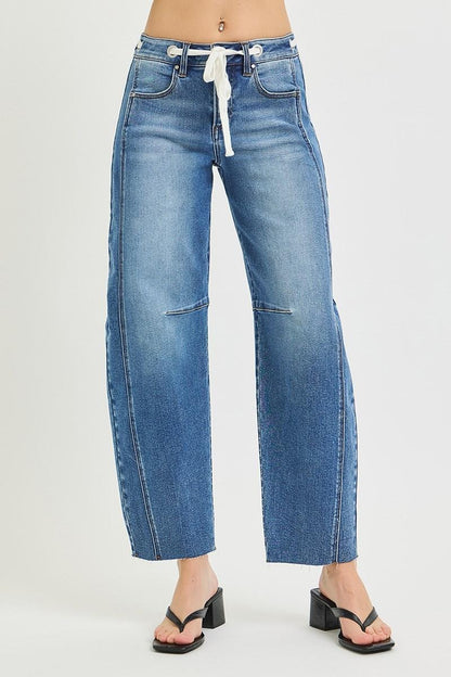 The Slouchy Barrel Jean - Medium